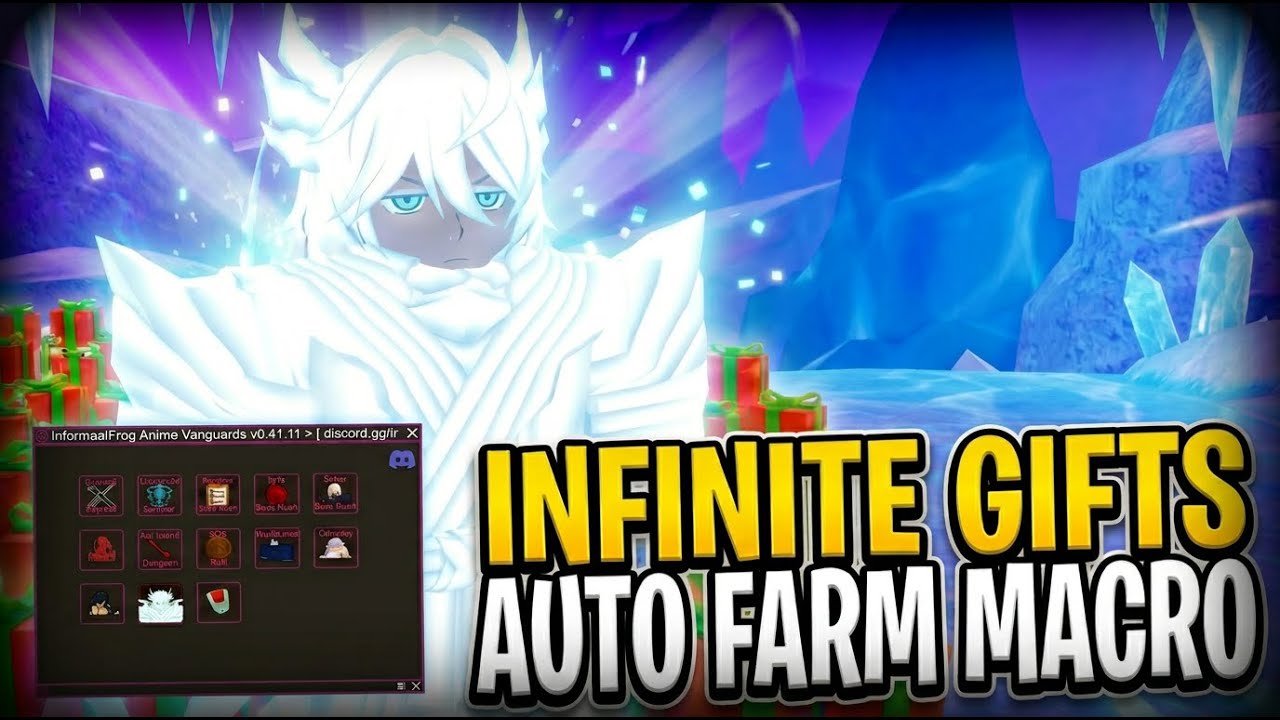 The FASTEST Way To Farm Gifts In Anime Vanguards! (AFK Strategy) ⚡