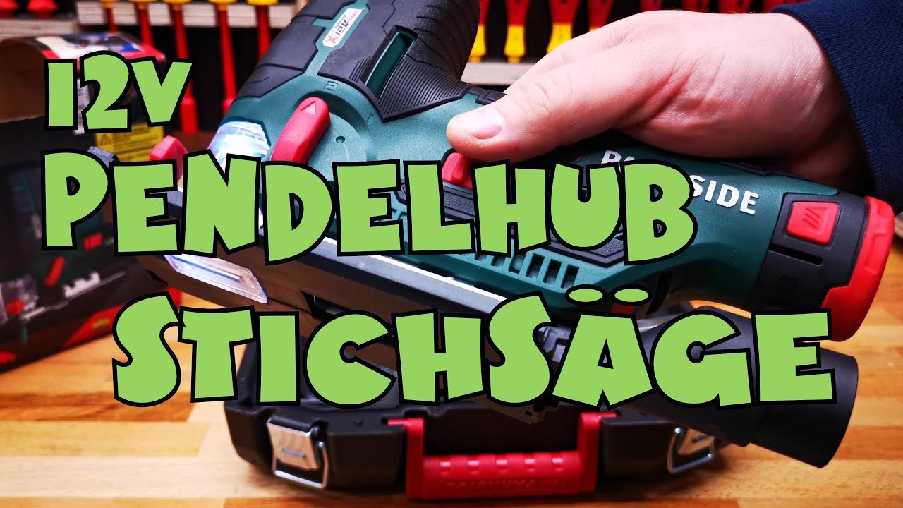 Unboxing: LIDL - PARKSIDE&reg; Akku-Stichs&auml;ge PSTKA 12 A2