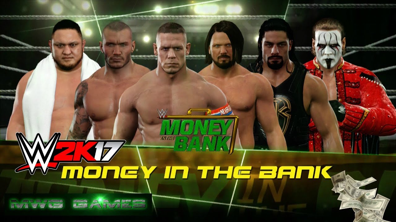 WWE 2K17 Men's Money In The Bank ladders match | KING's Universe | Last Gen Xbox 360
