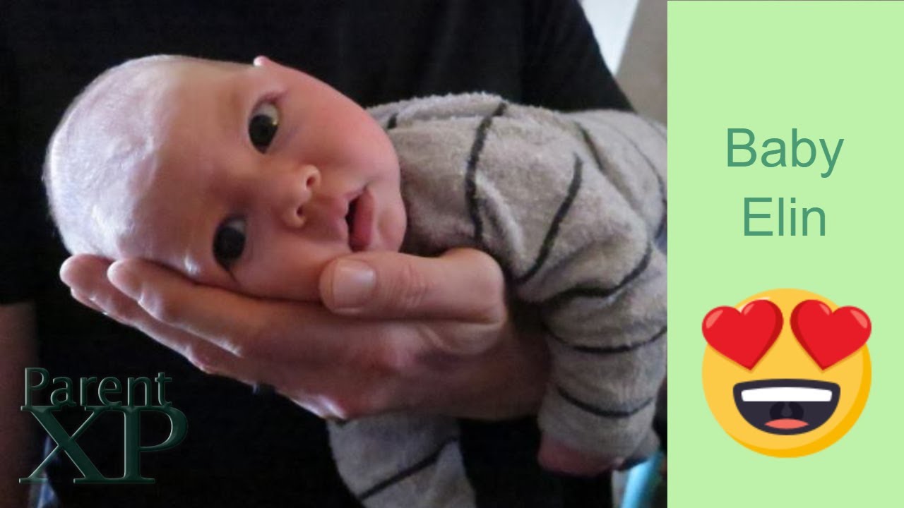 Vlogmas #10 - Reacting to baby footage of Elin part 1