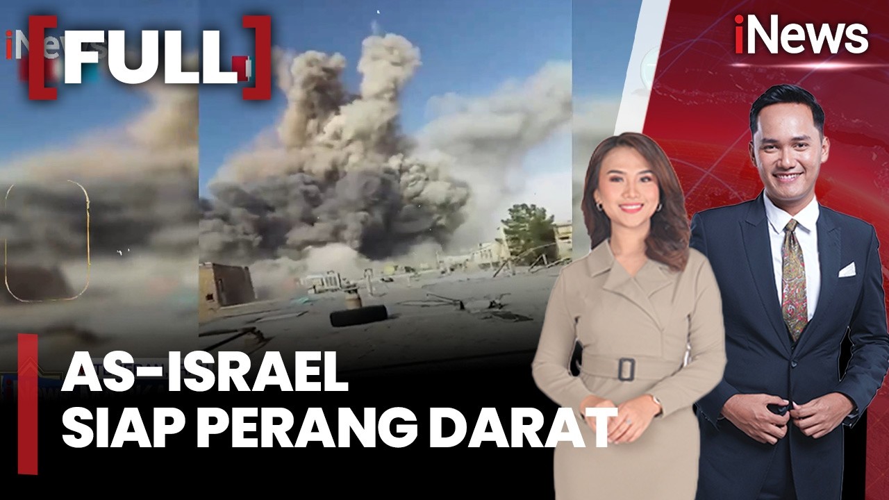 AS-Israel Siap Perang Darat, Tel Aviv Porak-Poranda Digempur Rudal Iran |FULL iNews Pagi (18/03)