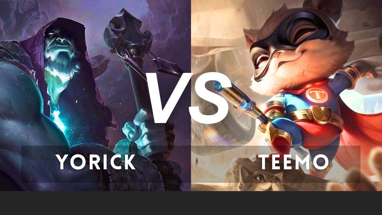 I GOT BAITED BY MY JUNGLER | Yorick VS Super Teemo