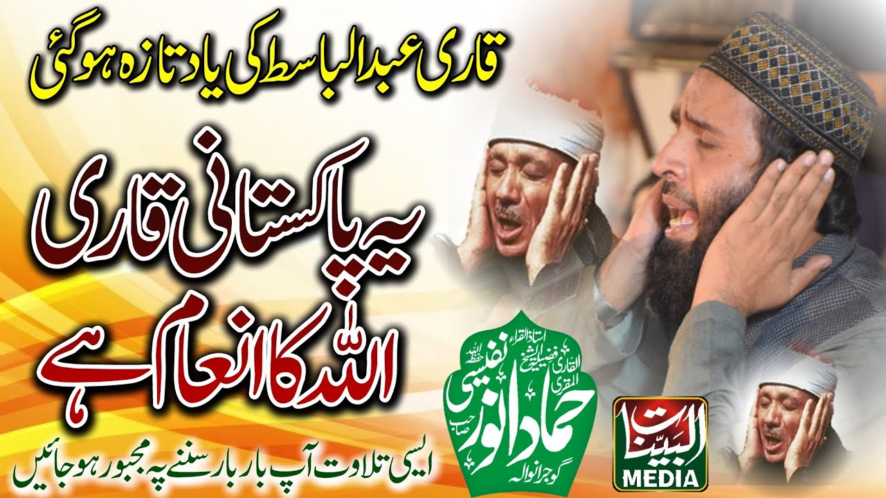 Qari Hammad Anwar Nafeesi | New Beautiful Tilawat 2023 | Qari Abdulbasit Misri | In Chiniot Pakistan