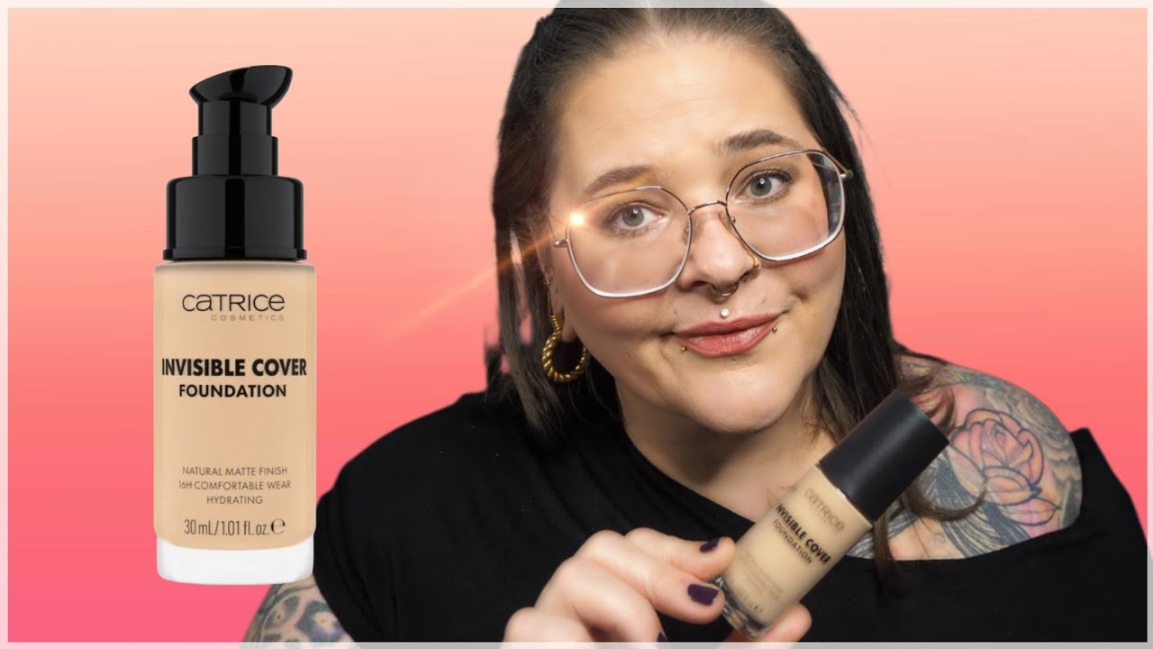 CATRICE INVISIBLE COVER | AUFTRAG | REVIEW | WEARTEST | DROGERIE FOUNDATION FREITAG
