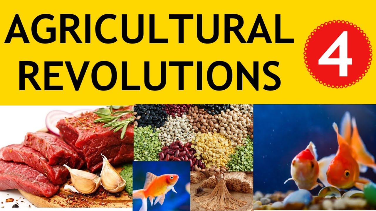 All AGRICULTURAL REVOLUTIONS with tricks for competitive exams