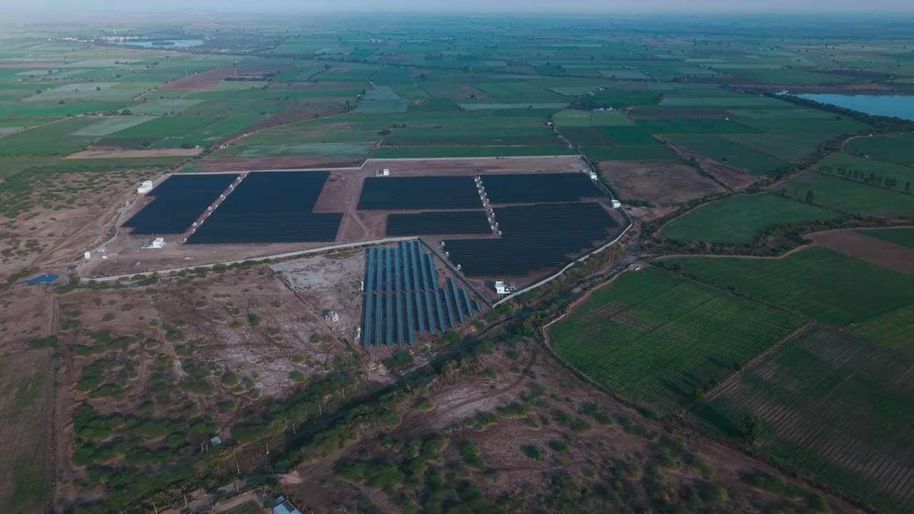 9.5 MW of clean, green & sustainable energy☀🔋at Methan, Dhangadhra, Gujarat.