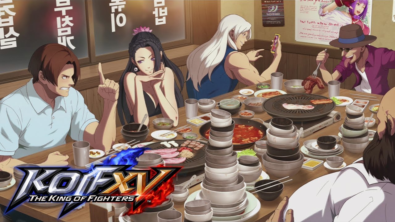 The King of Fighters XV (Xbox Series X) Kim Kaphwan Gameplay - Story & Ending [4K 60FPS]