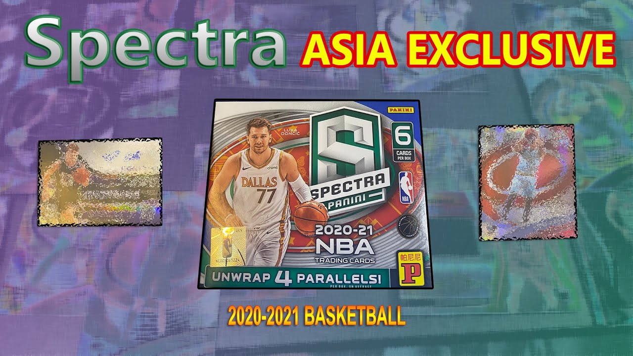 FIRST LOOK - 2020 / 2021 PANINI  SPECTRA BASKETBALL ASIA EXCLUSIVE (TMALL) + giveaway!