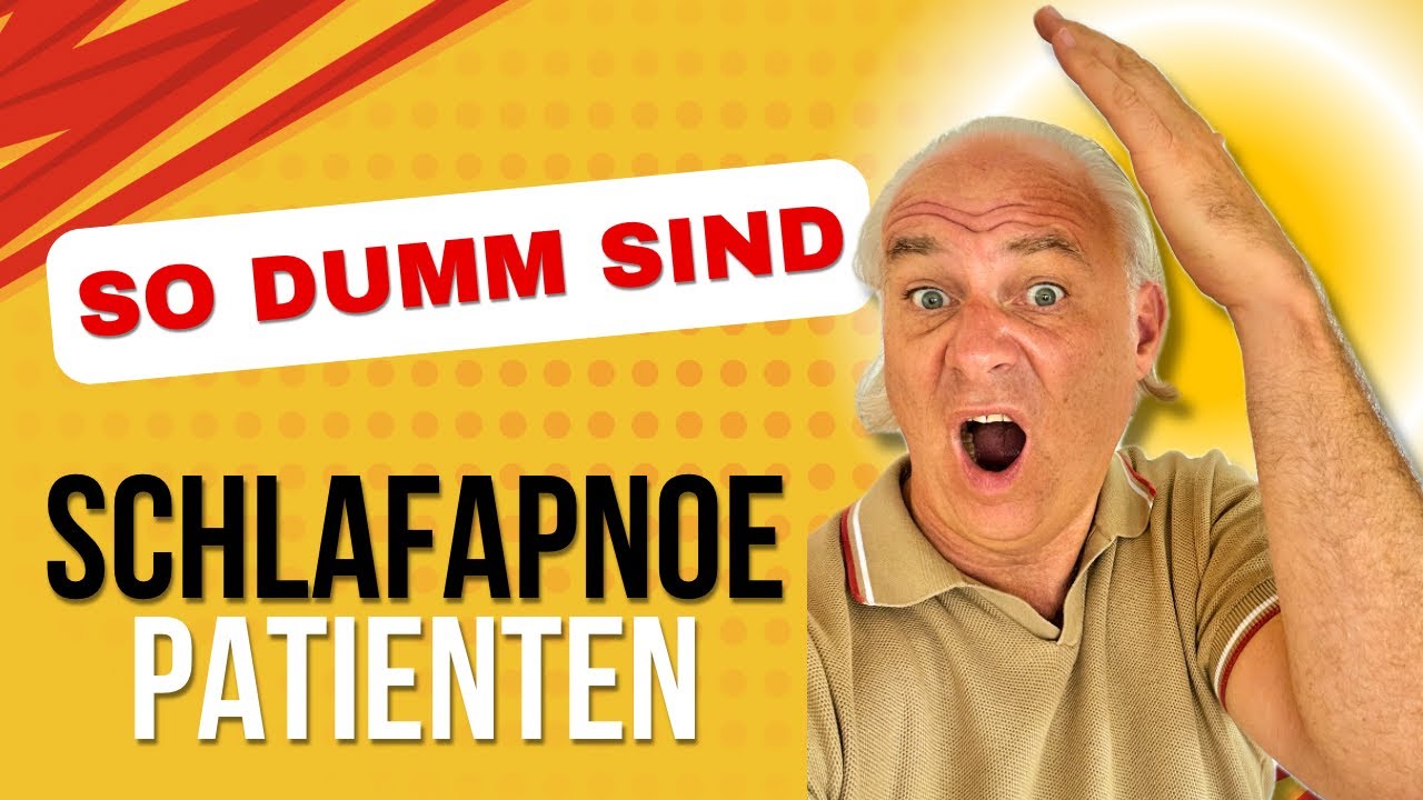 So dumm sind Schlafapnoe Patienten