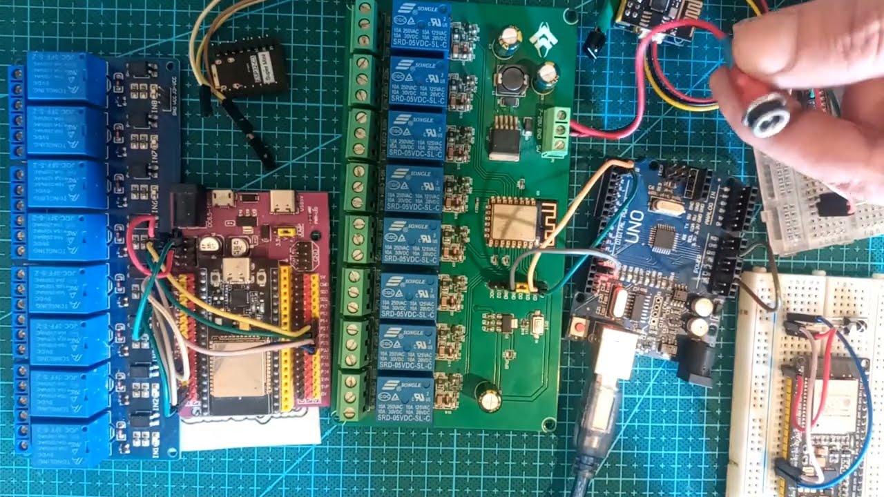 Relay EspNow & remote control ESP8266 Esp32