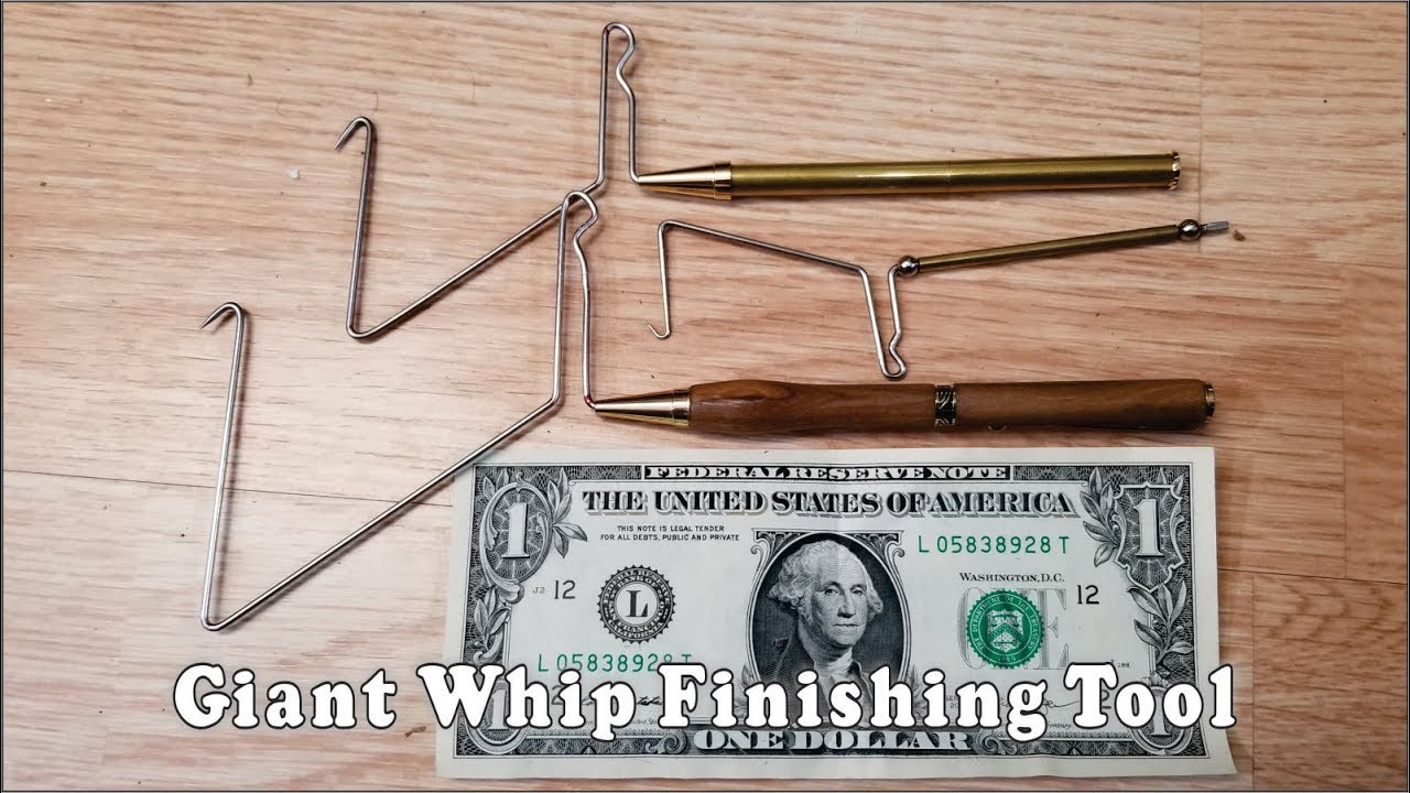 Making a large whip finishing tool