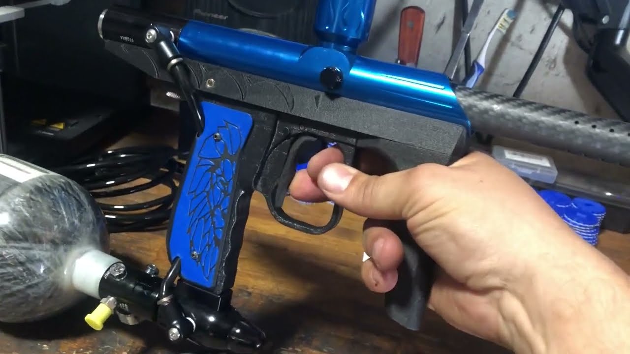 Automag 3D printed test fire Airgun Designs