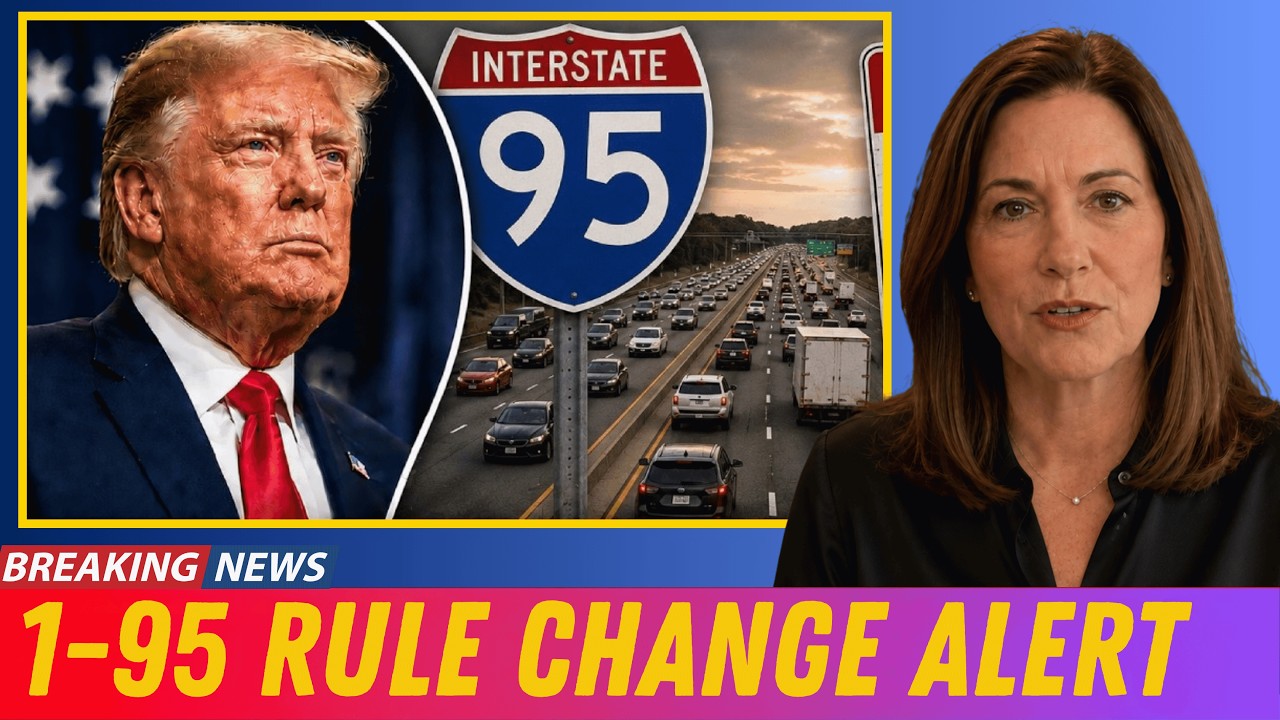 I-95 RULE CHANGE ALERT: New Highway Rules Begin Tomorrow Drivers Nationwide Could Face Instant Fines
