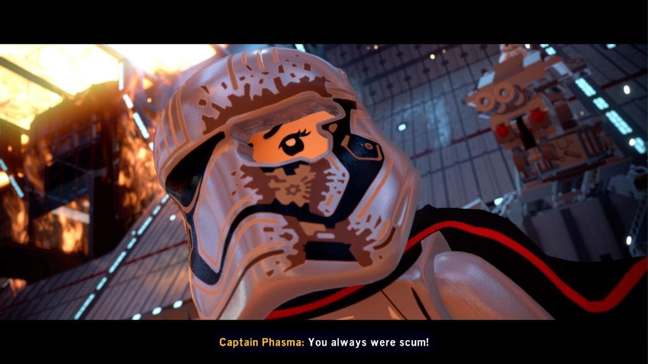 LEGO Star Wars Captain phasma death (poor phasma)😰