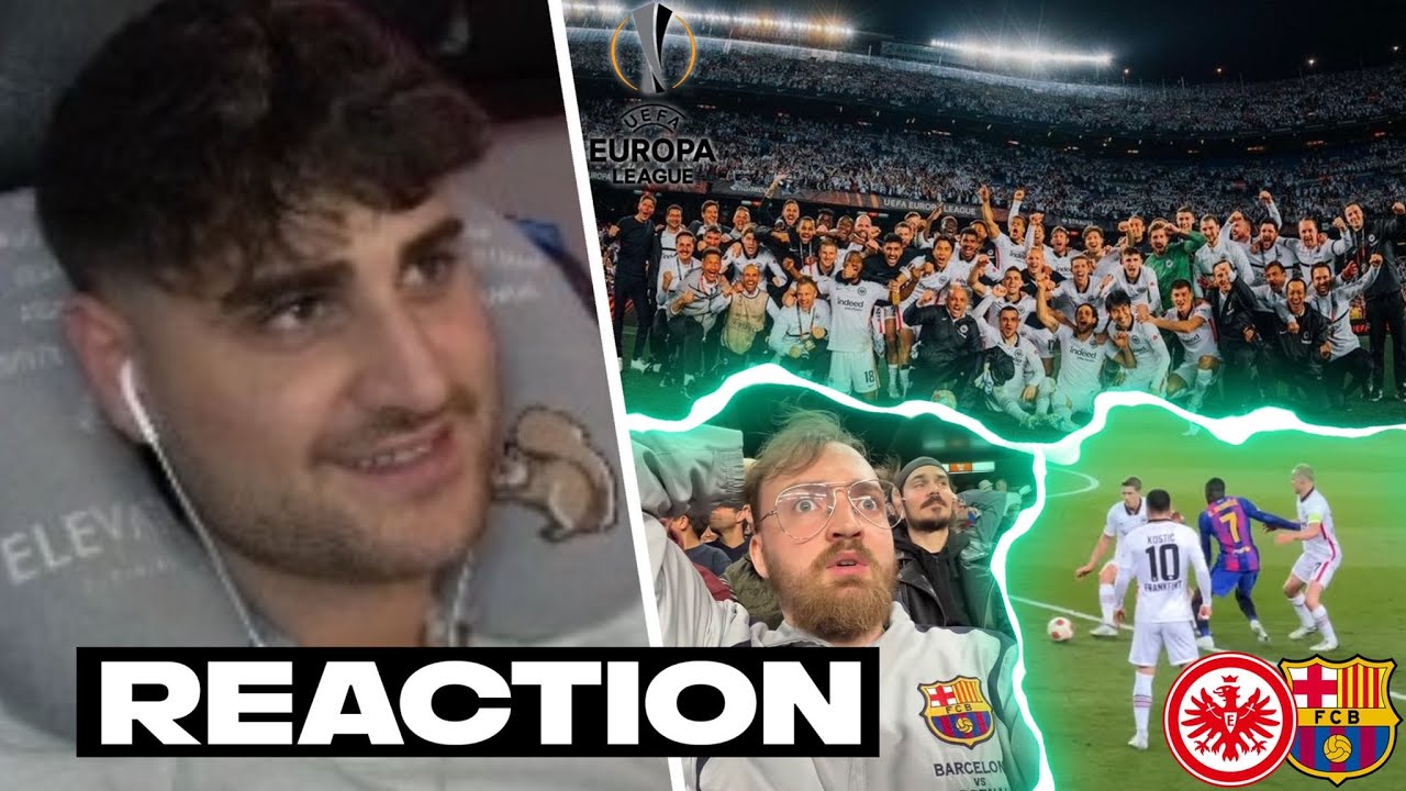 ELI reagiert auf FRANKFURT SENSATION IN BARCELONA!😱🔥 KRASSE FANS in der EUROPA LEAGUE💥