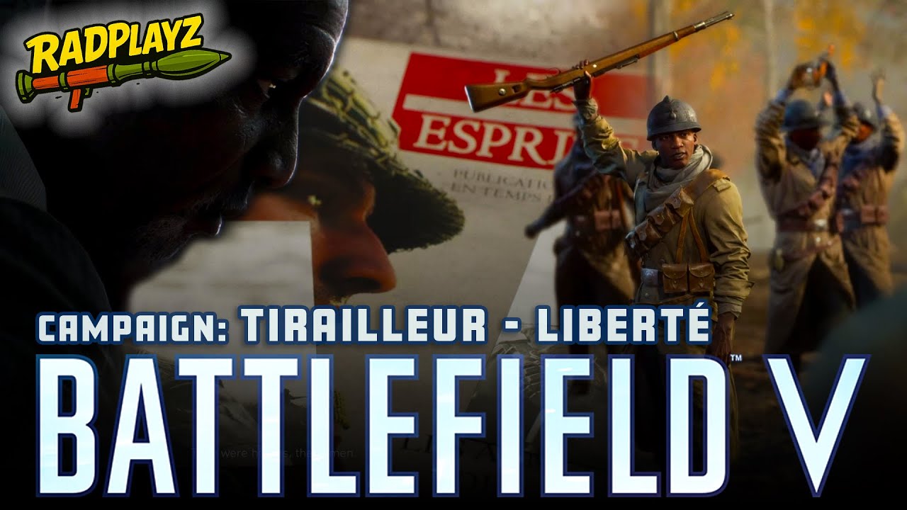 BATTLEFIELD V Campaign: Tirailleur - Liberté | BF5 Story Gameplay, Walkthrough, Playthrough
