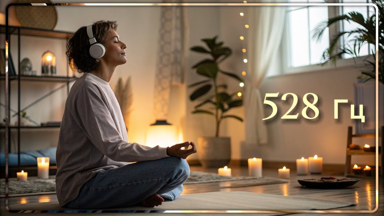 528 Hz Частота любви 💖 Музыка для релаксации и медитации🧘🏻‍♀️