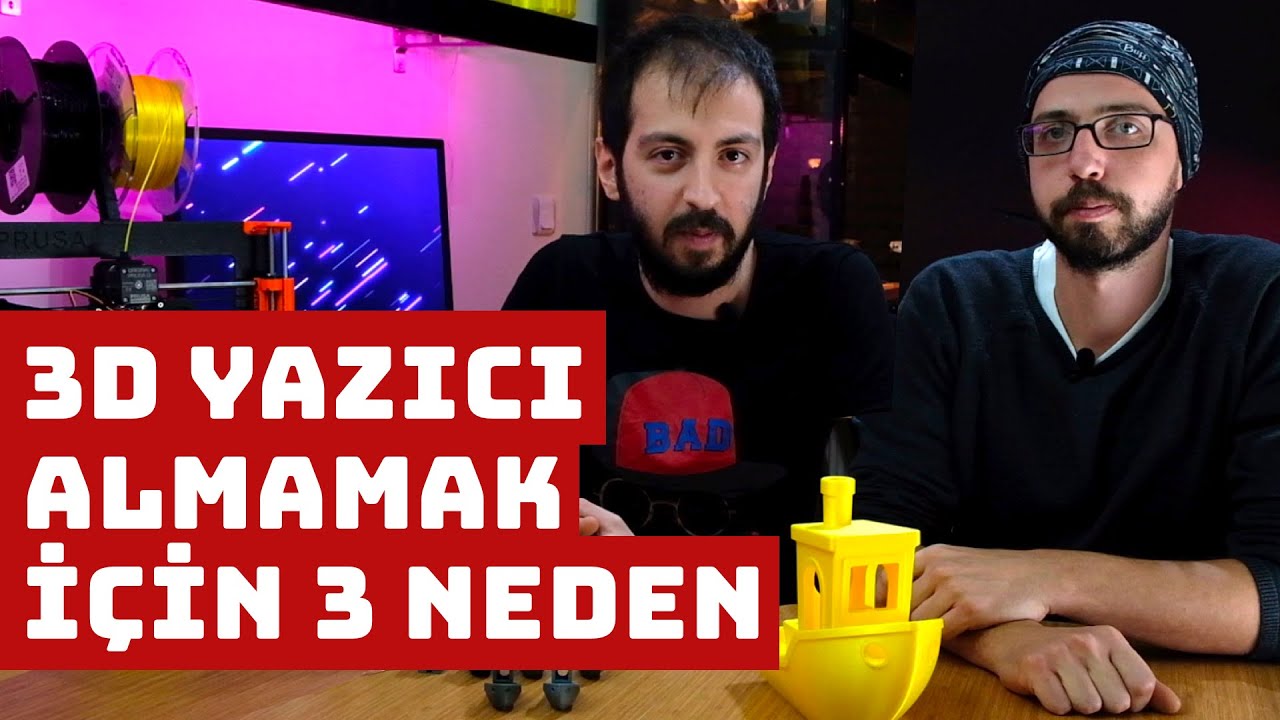 3D Yazıcı Almamak İçin 3 Neden!