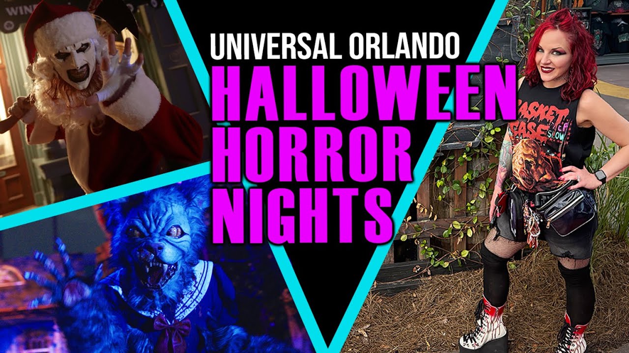 Ночи ужасов на Хэллоуин в Universal Studios Orlando 2025
