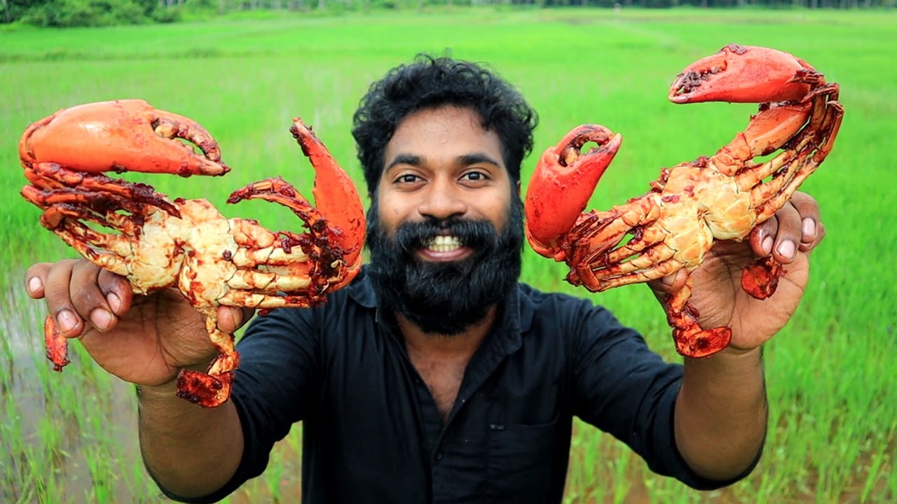 Crab Fry Making | ഞണ്ട് ഒരുവട്ടം ഇതുപോലെ പൊരിച്ചുകഴിച്ചു നോക്കു | M4 TECH VLOG |