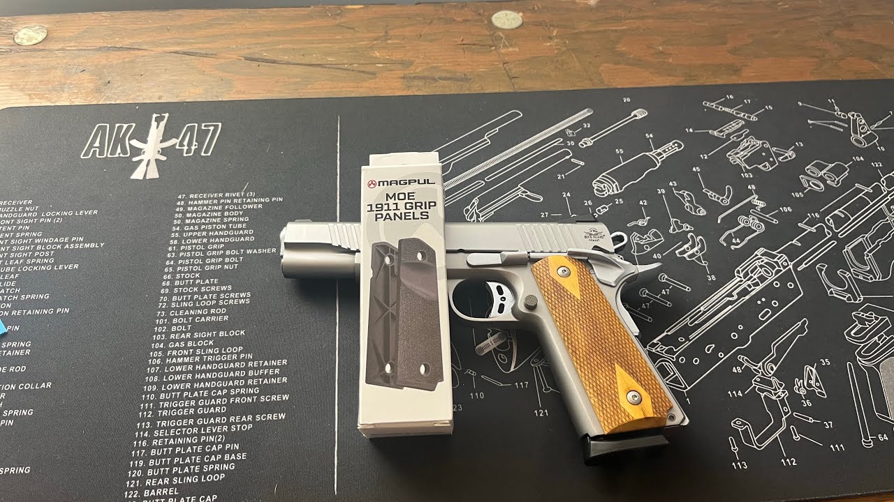 Review of Magpul MOE 1911 grip panels