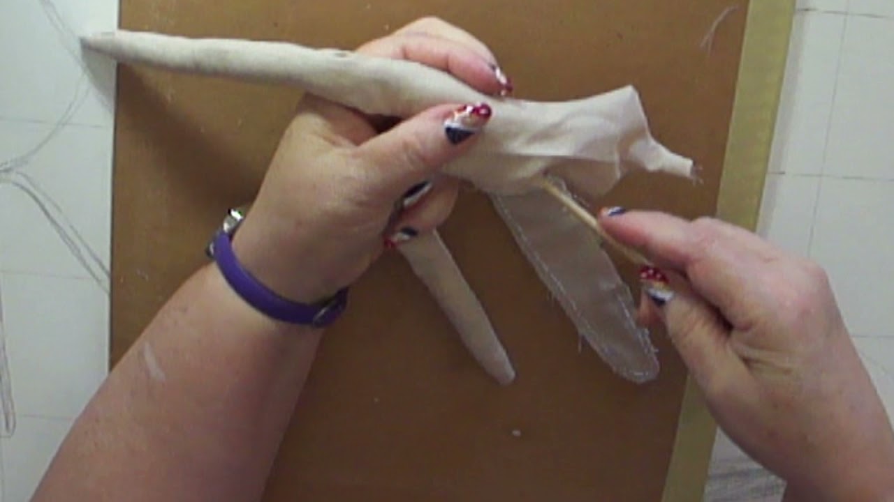How I Sew These Cloth Dolls by Hand