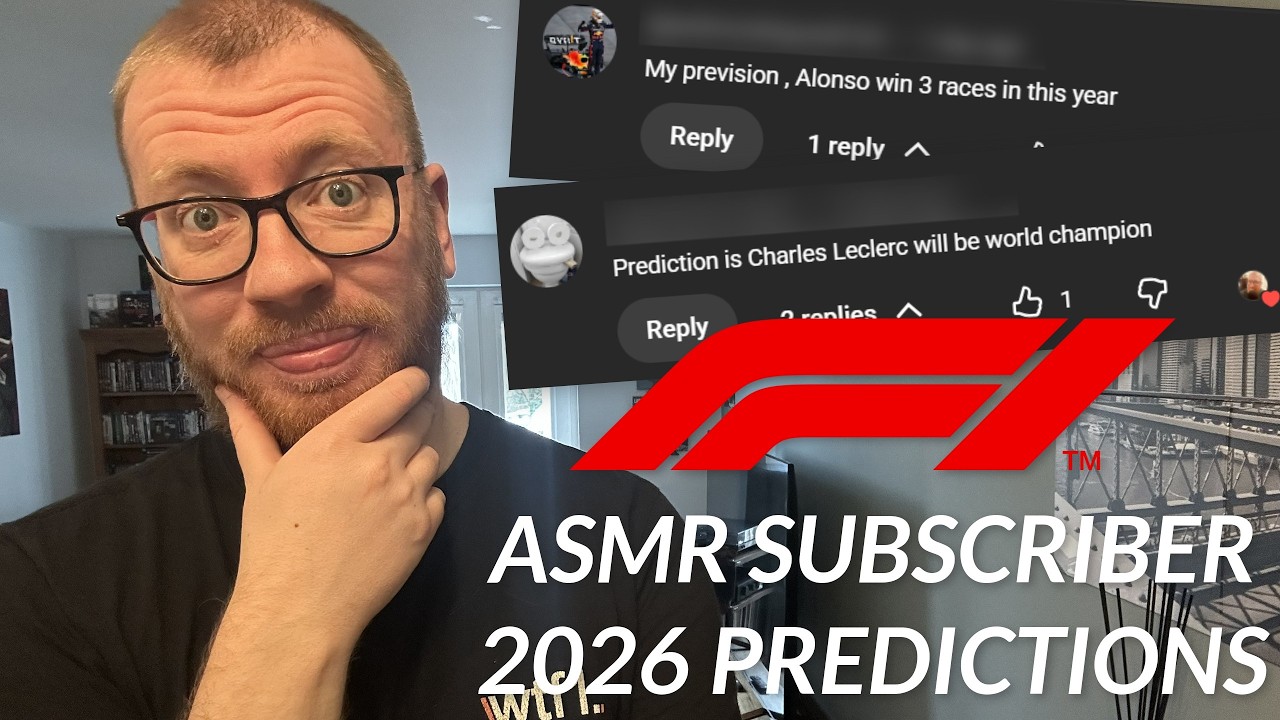 Формула-1 ASMR | Шепотом ваши прогнозы на сезон 2026 года!