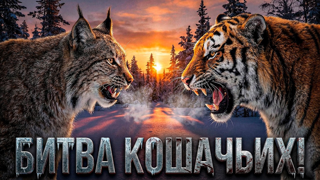 Тигр разорвет Рысь? Жестокая иерархия тайги!