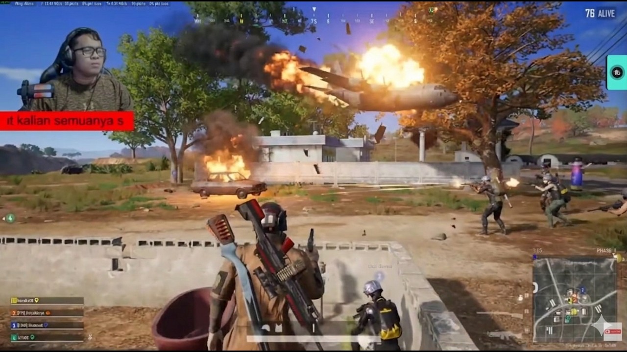 Paska penyerangan musuh bang JAGO (PUBG GAMEPLAY PC)