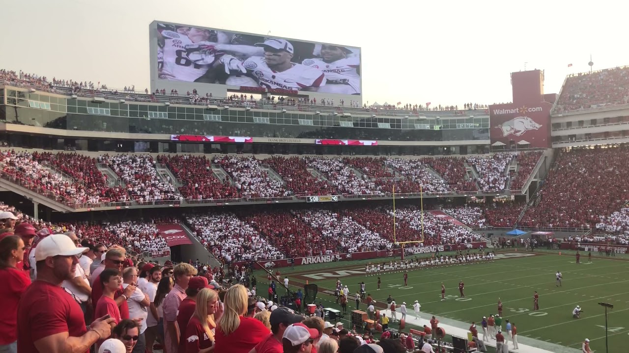 Arkansas Entrance VS Texas 2021