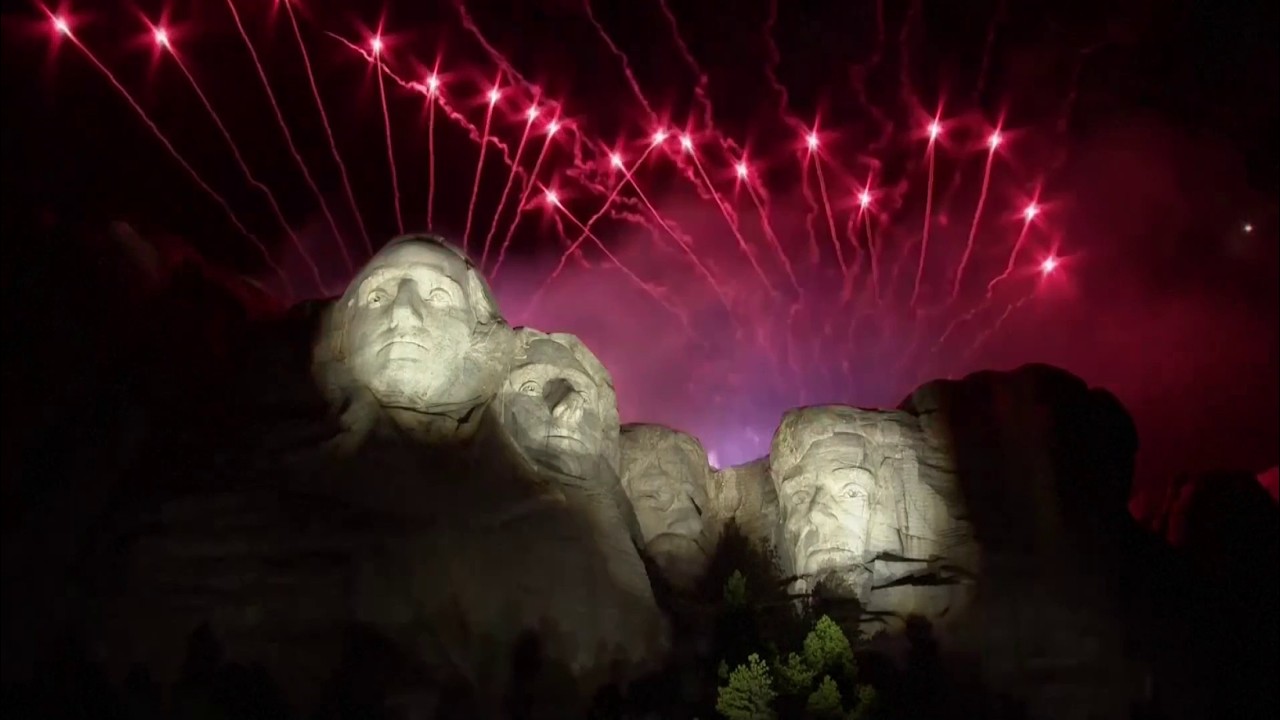 Mount Rushmore fireworks show 2026 finale follows Trump speech commemorating America's 250th