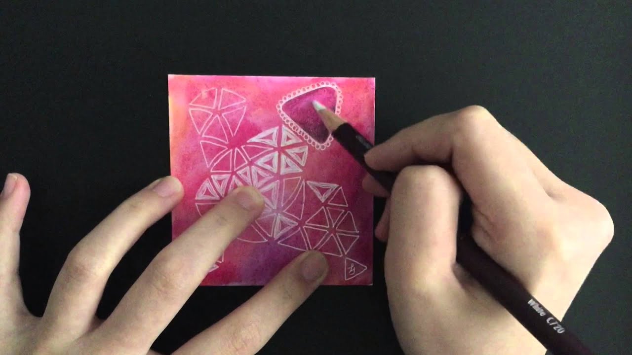 how to draw jewels/jems/gems for Zentangle art