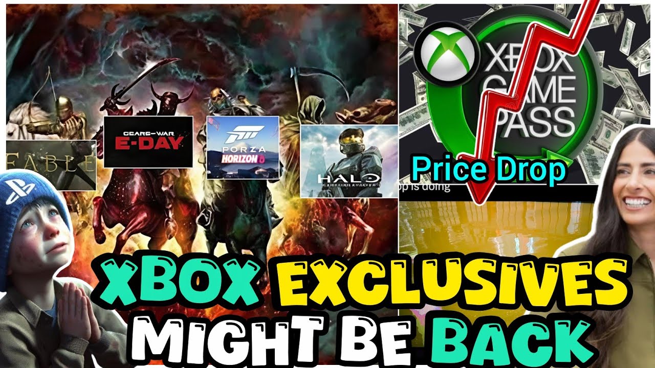 Xbox Might Be Returning To Exclusives 🤫, Sony Fans Get Exposed & Gamepass Drop drop might be coming 
