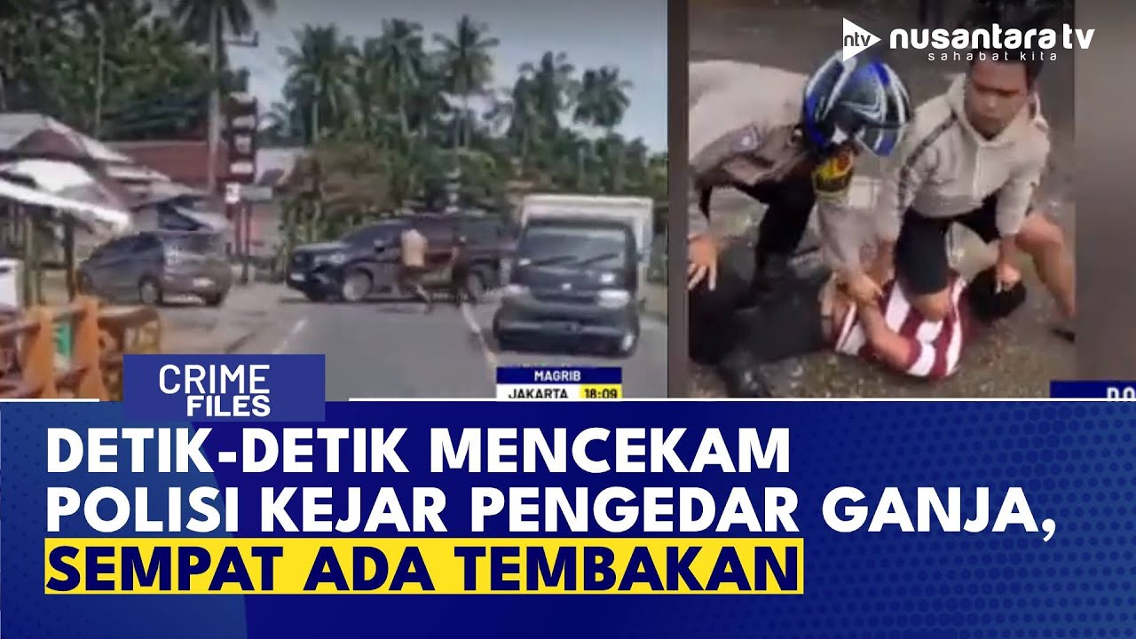 Mencekam! Polisi Sumbar Kejar-kejaran dengan Pengedar Narkoba, 2 Tersangka Diamankan | CRIME FILES