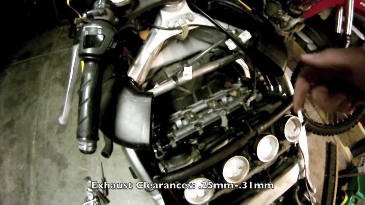 How to Check Valve Clearance on a CBR600F4