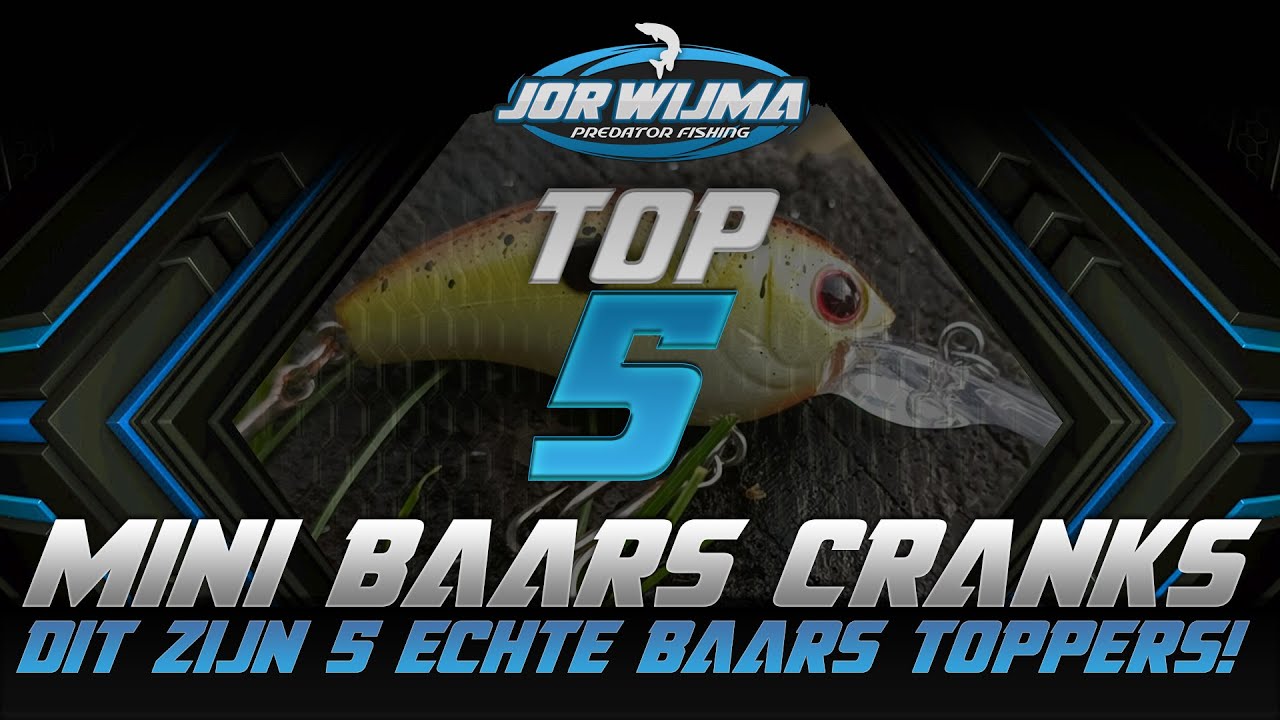 Mijn top 5 - Best presterende mini crankbaits voor baars