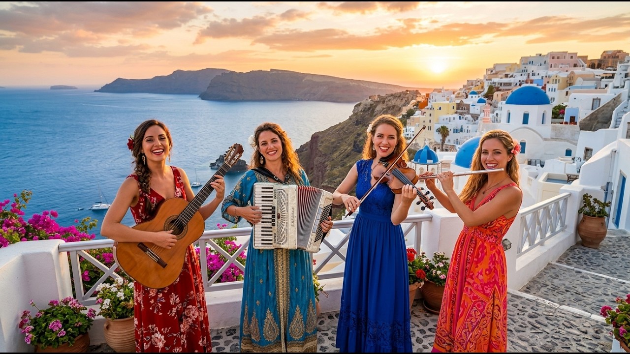 Enchanting Instrumental Fusion | A Peaceful Musical Journey | Flamenco, Accordion, Violin & Flute