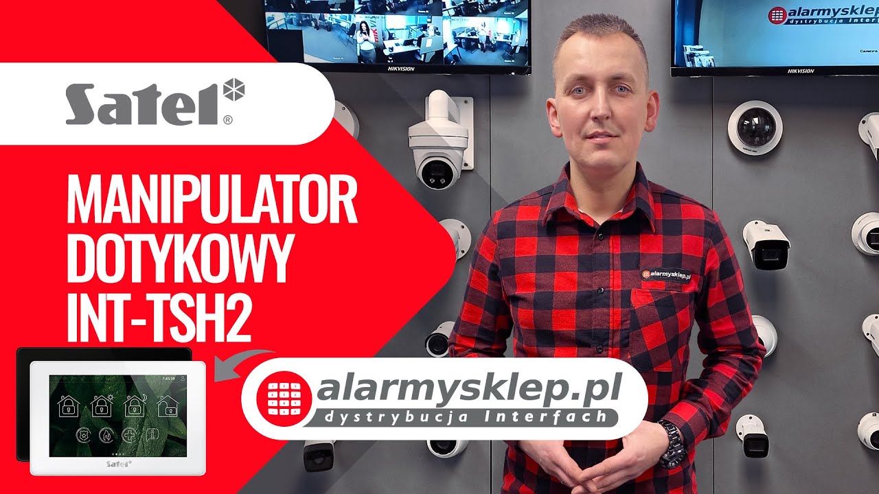 Wstęp do rozszerzonych ustawień manipulatora dotykowego INT-TSH2 Satel + Zaproszenie  - Vlog #044