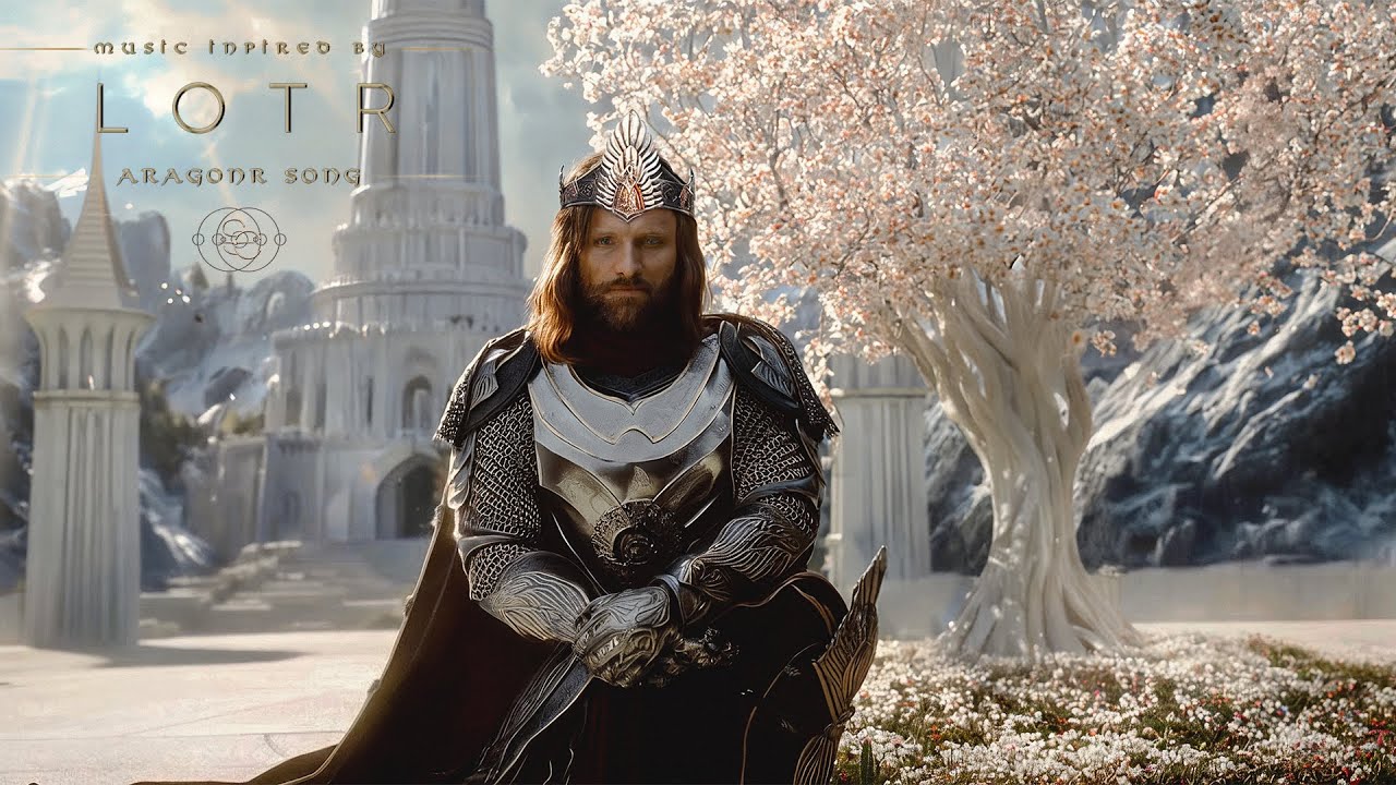 Aragorn&rsquo;s Song &ndash; Rest in Gondor with Elendil&rsquo;s Oath (Vocals & Lyrics) | LOTR Ambient Music