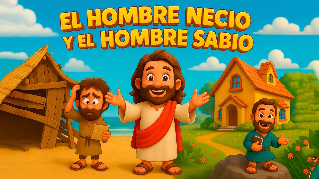 El Hombre Sabio y El Hombre Necio | Construye Bien |  Alabanza Cristiana para niños