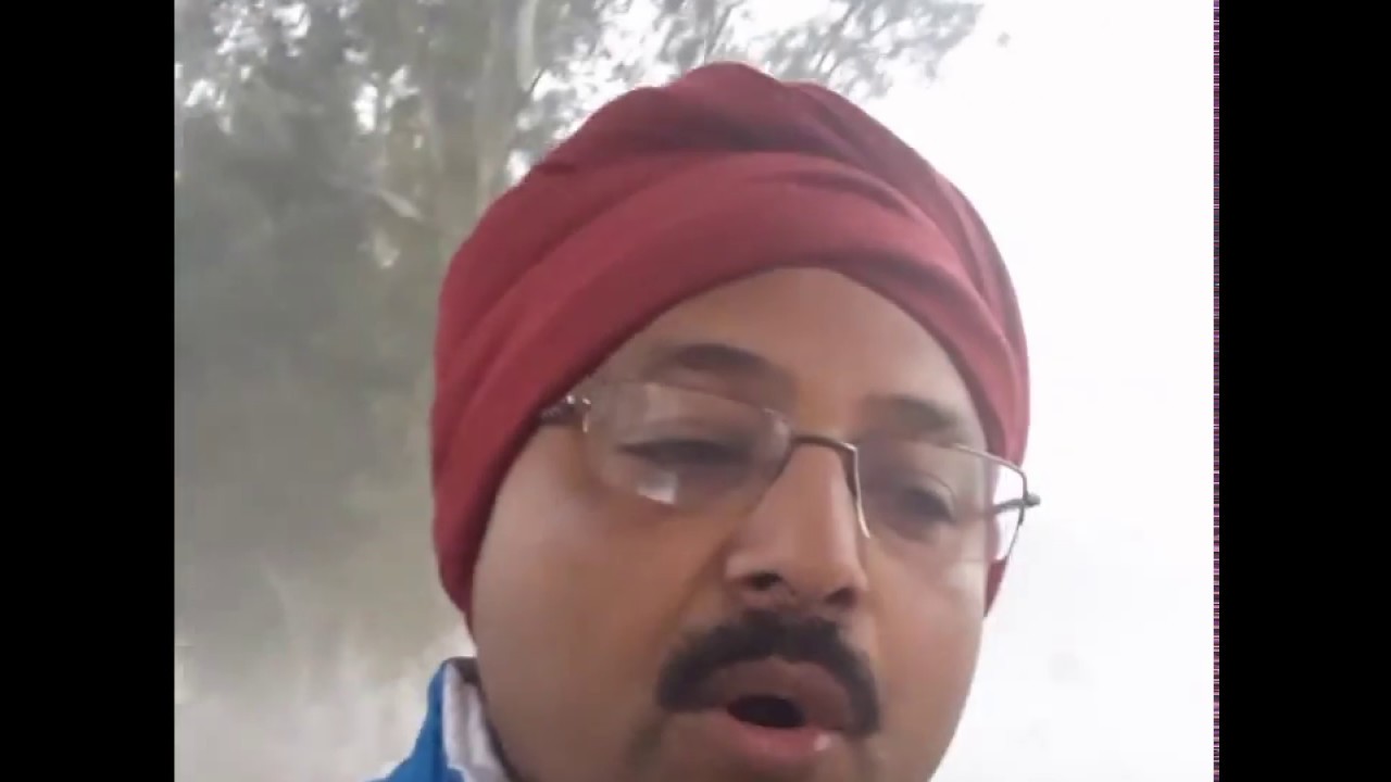 Morning walk at NDRI Karnal,one of the premiere dairy research institute of India