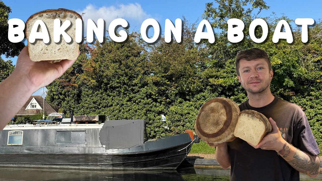 SOURDOUGH Baking On A NARROWBOAT.