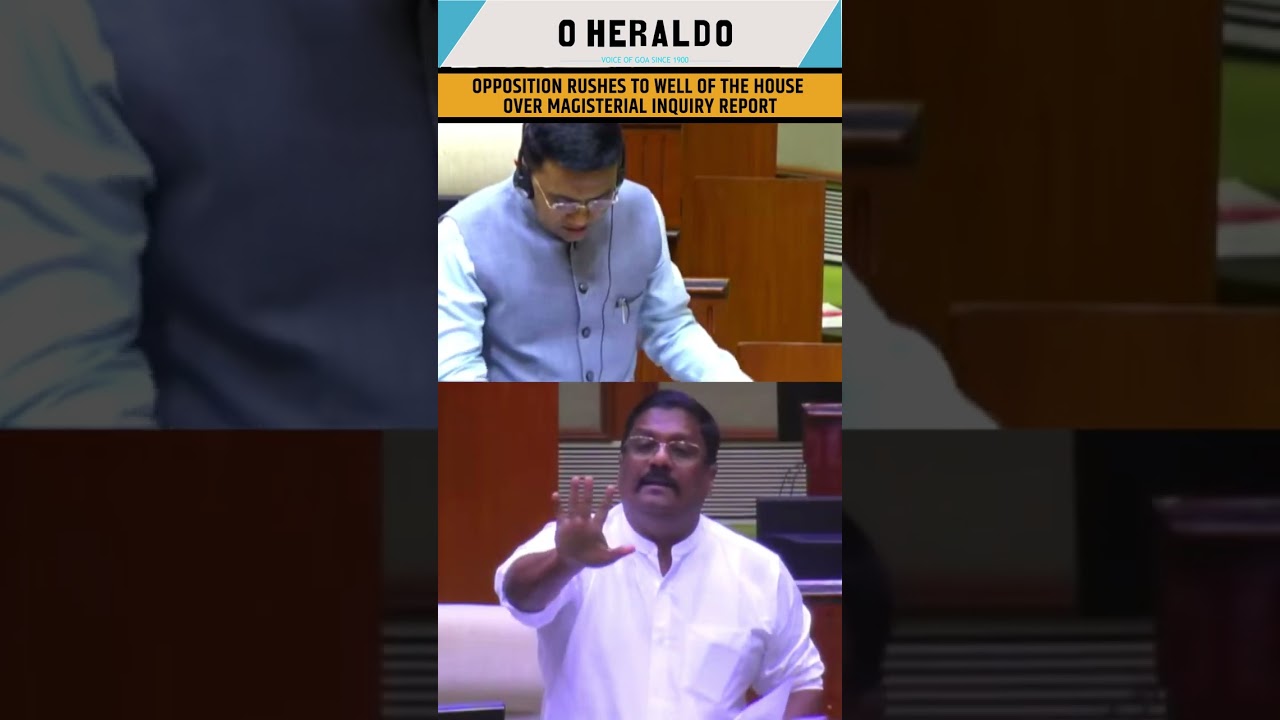 Opposition rushes to well of the House over Magisterial Inquiry Report