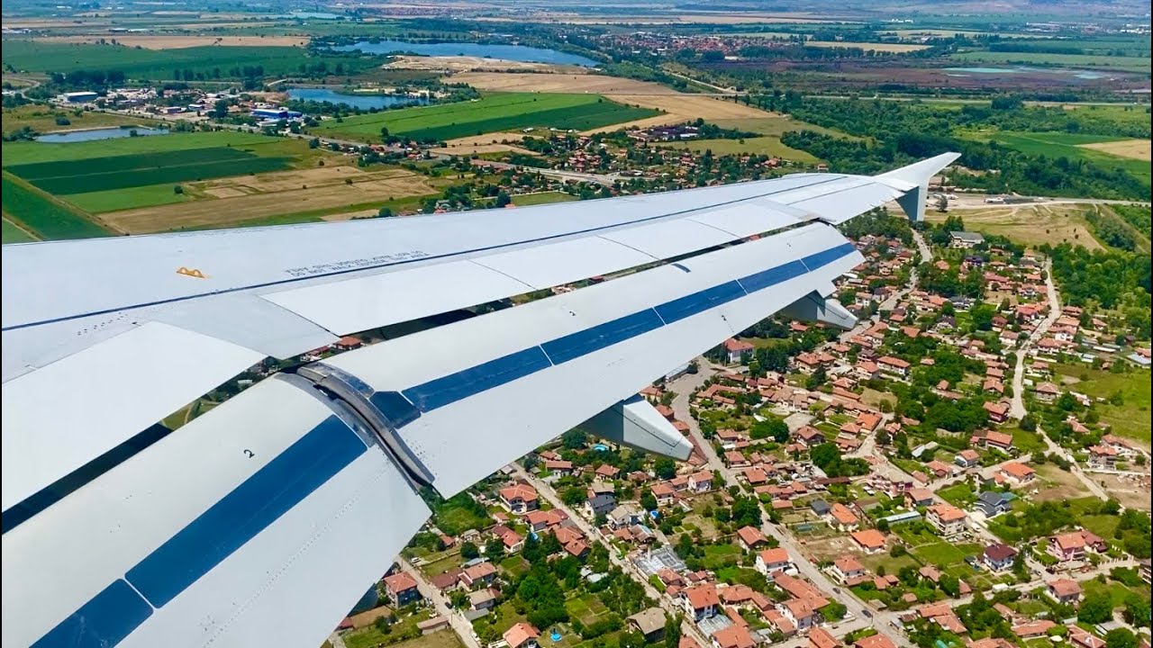 *Fantastic Approach!!* | Bulgaria Air | A320 | Amsterdam - Sofia