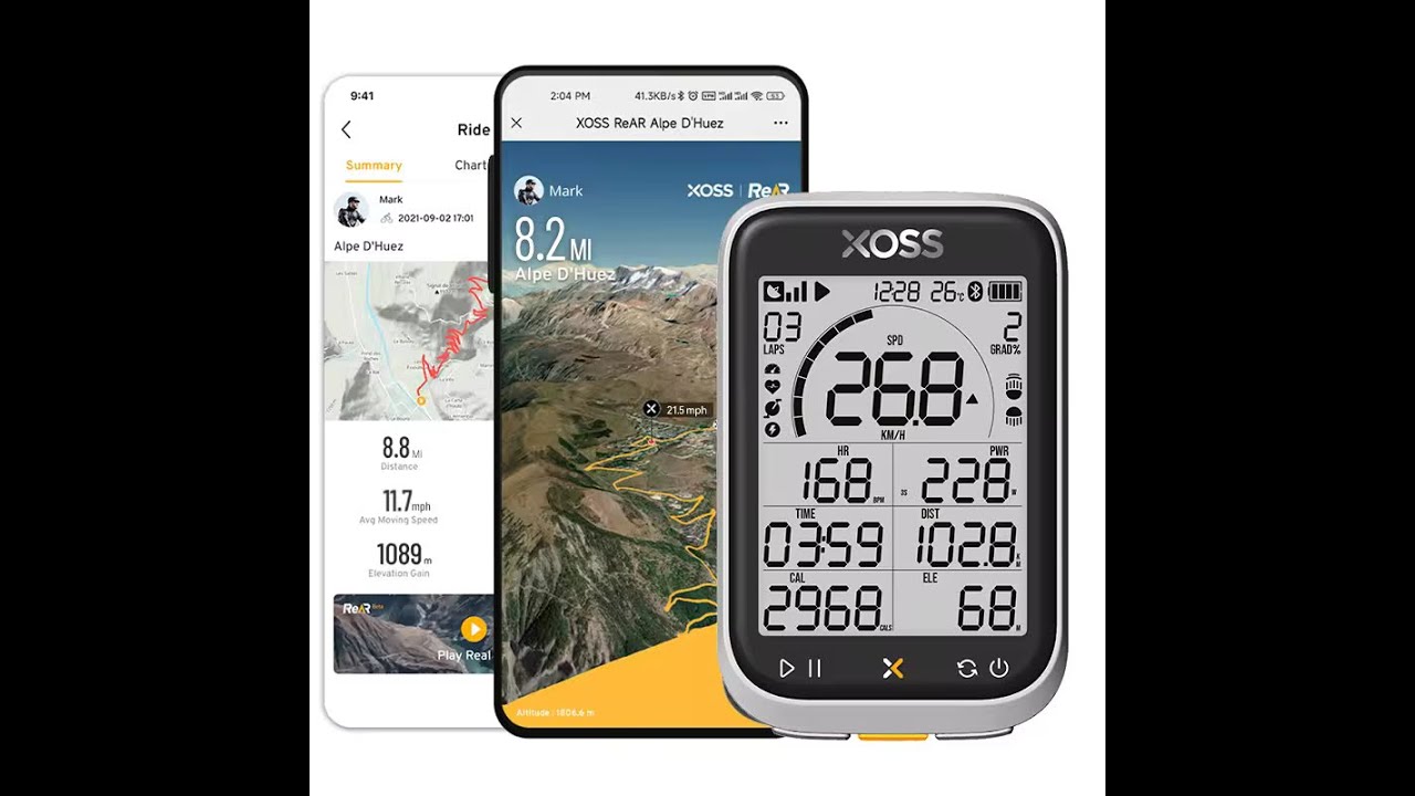 XOSS G3+ Bike Computer