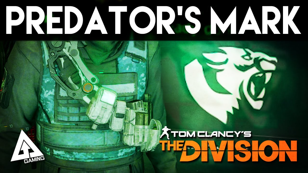 The Division Predator's Mark Gear Set Review