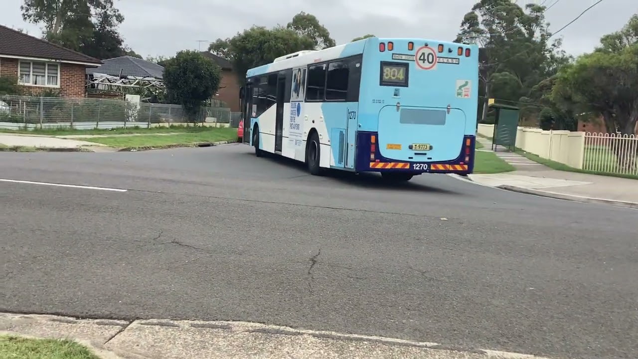 Transit Systems 1270 Volvo B7RLE Bustech VST 804 To Parramatta 