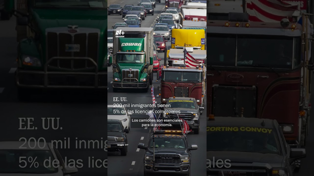 ¿Camioneros inmigrantes perderán licencias?