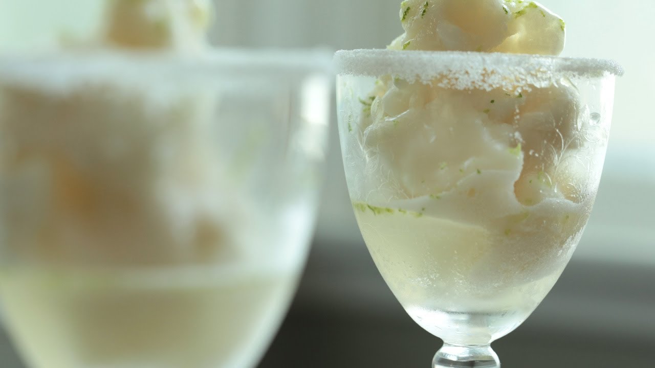 Lime Sorbet Margarita Recipe I Kin Community