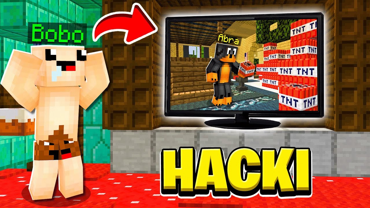 KAMUFLAŻ CHOWANY z OSZUKIWANIEM 😂 z BOBO na MILIONOWICACH w Minecraft! 😱